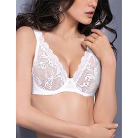 Кружевной бюстгальтер на каркасах Leilieve SAVOIR FAIRE 9400 bianco, Цвет: bianco (белый), Размеры: 90C