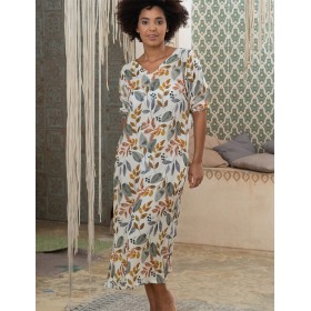 Длинная туника из хлопкового муслина Mia-Amore ANAIS 5439, Цвет: мультицвет, Размеры: S