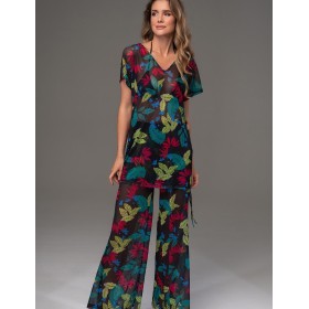 Пляжный комплект со штанами Mia-Amore CALIPSO 2275, Цвет: черный, Размеры: S