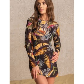 Короткое пляжное платье Mia-Amore NUBIA 2221, Цвет: черный, Размеры: M