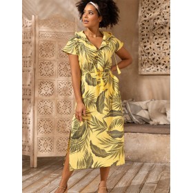 Туника из хлопкового муслина Mia-Amore TENERIFE 5221 желтый, Цвет: желтый, Размеры: L/XL