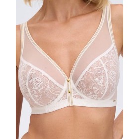 Бюстгальтер бралетт Alles CHIARA GOLD M bralette белый, Цвет: белый, Размеры: 65D