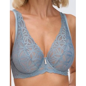 Бюстгальтер бралетт на каркасах Alles SALT&SEA M bralette, Цвет: голубой, Размеры: 65G