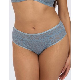 Кружевные трусы слипы Alles SALT&SEA figi, Цвет: голубой, Размеры: S