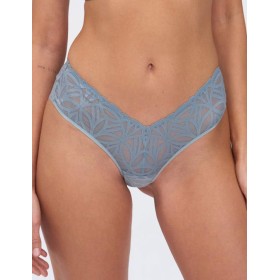 Кружевные стринги Alles SALT&SEA stringi, Цвет: голубой, Размеры: L