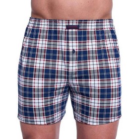 Свободные трусы шорты Cornette 002/008-19 COMFORT синий/белый, Цвет: синий/белый, Размеры: XL