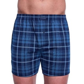 Свободные трусы шорты Cornette 002/008-19 COMFORT темно-синий/джинс, Цвет: темно-синий/джинс, Размеры: M