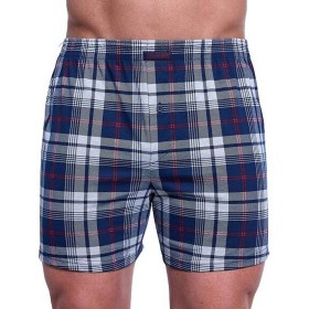 Свободные трусы шорты Cornette 002/008-19 COMFORT темно-синий/светло-серый, Цвет: темно-синий/светло-с, Размеры: XL