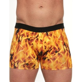 Облегающие боксеры Cornette 508-4 HIGHT EMOTION, Цвет: оранжевый/черный, Размеры: L