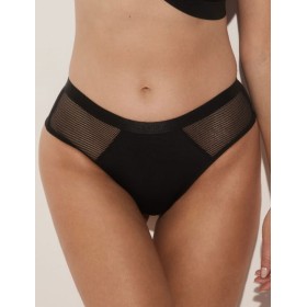 Трусы бразилиана Kinga LARA 748/2-B черный, Цвет: черный, Размеры: S