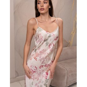 Длинная классическая сорочка Mia-Amore CHARLOTTE 4518, Цвет: мультицвет, Размеры: L