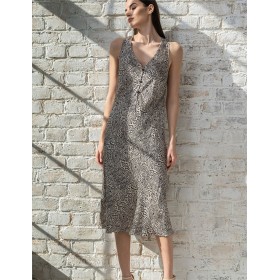 Платье-комбинация из шёлка и вискозы Mia-Amore RUNA 3998, Цвет: мультколор, Размеры: M