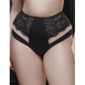 Трусы слипы высокие Mioocchi SILVA 8407 nero, Цвет: nero (черный), Размеры: L