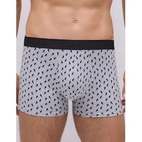 Набор трусов боксеров Ysabel Mora 20392 (2 шт) светло-серый + черный, Цвет: светло-серый + черны, Размеры: M