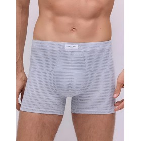 Трусы боксеры Ysabel Mora 20402 (2 шт) темно-синий + серый, Цвет: темно-синий + серый, Размеры: M