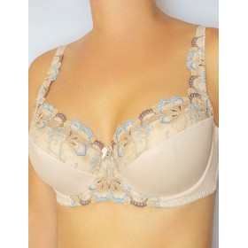 Бюстгальтер на поролоне Albina L EMMA 8016 пион с голубым, Цвет: пион с голубым, Размеры: 90F