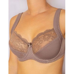 Мягкий бюстгальтер с подкроем Albina L SCARLETT 7008 перец, Цвет: перец, Размеры: 90G