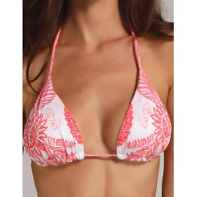 Купальный лиф шторка Cosita Linda 25034B GLAMOROUS LEAVES, Цвет: розовый, Размеры: M