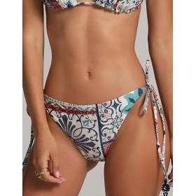 Женские плавки на завязках Cosita Linda 25093H NOSTALGIC PATCHWORK, Цвет: мульти, Размеры: M