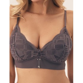 Бюстгальтер бралетт Esotiq INTRO 42339 графит, Цвет: графит, Размеры: M