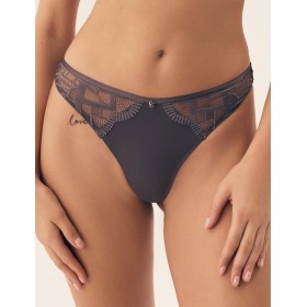Трусики стринги Esotiq INTRO 42340 графит, Цвет: графит, Размеры: L