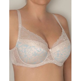 Бюстгальтер на поролоне Fluide SKY 6085 пион с голубым, Цвет: пион с голубым, Размеры: 85G