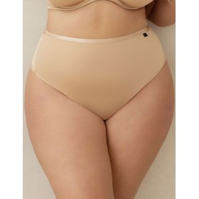 Высокие стринги Kris Line DOLCE stringi high waist телесный, Цвет: телесный, Размеры: 3XL