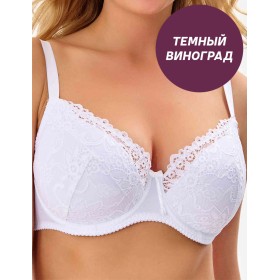 Бюстгальтер на поролоне Misstyle 2545 темный виноград, Цвет: темный виноград, Размеры: 75D