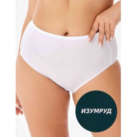 Трусы с высокой талией Misstyle 5006 изумруд, Цвет: изумруд, Размеры: 3XL