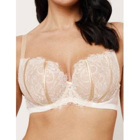 Мягкий кружевной балконет Subtille HARMONY GOLD balconette soft, Цвет: молочный, Размеры: 80D