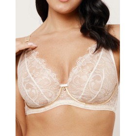 Бюстгальтер бралетт Subtille HARMONY GOLD bralette soft, Цвет: молочный, Размеры: 65J