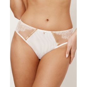 Трусы комфорт Subtille HARMONY GOLD high-waist, Цвет: молочный, Размеры: M