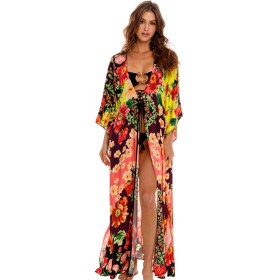 Халат-парео Agua Bendita 15453 SELMA DAWN, Цвет: бордовый, Размеры: UN