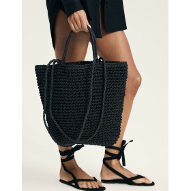 Сумка пляжная Esotiq MONTENEGRO 44330 черный, Цвет: черный, Размеры: UN