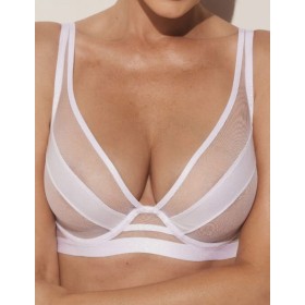 Бюстгальтер с мягкой чашкой Kinga LOU 932-SC белый, Цвет: белый, Размеры: 75E