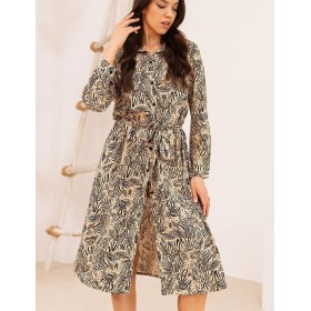 Рубашка средней длины Mia-Amore ALLEGRO 5460, Цвет: песочный, Размеры: 5XL