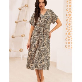 Длинная туника Mia-Amore ALLEGRO 5464, Цвет: песочный, Размеры: 4XL/5XL