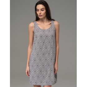 Сорочка из вискозы Mia-Amore DAMASK 5360, Цвет: серый, Размеры: L