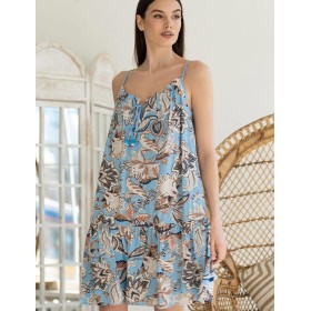 Короткий сарафан с оборками Mia-Amore VITA 5180, Цвет: мультиколор, Размеры: L