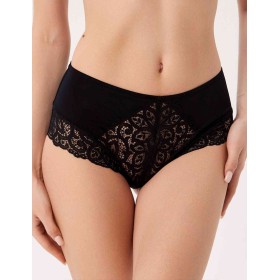 Трусы слипы комфорт Nikol Djumon 185 32 черный, Цвет: черный, Размеры: M