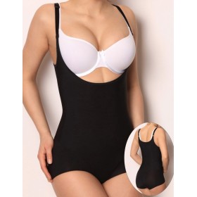 Торсет-боди антицеллюлитный Orhideja 909-000 черный, Цвет: черный, Размеры: S