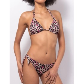 Раздельный купальник шторка слип Sielei ABSTRACT ANIMAL AA88 sabbia, Цвет: sabbia (песочный), Размеры: 85B