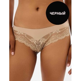 Трусы бразилиана VOVA SNEJANNA V54053 черный, Цвет: черный, Размеры: XS