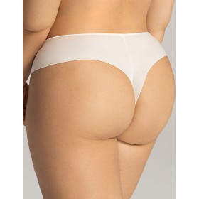 Трусы бразилиана Ava CRYSTAL 1396 brazyliany экрю, Цвет: экрю, Размеры: L