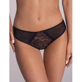 Трусы бразилиана Ava CRYSTAL 1396 brazyliany черный, Цвет: черный, Размеры: L