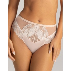 Трусы бразилиана Ava FIESTA 2153 brazyliany shimmer, Цвет: пудра, Размеры: L