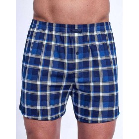 Свободные трусы шорты Cornette 002/008-20 COMFORT темно-синий/синий, Цвет: темно-синий/синий, Размеры: L