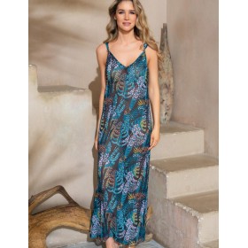 Длинный сарафан Mia-Amore ARUBA 2306, Цвет: мультицвет, Размеры: L/XL