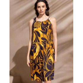 Сарафан из смесового шёлка Mia-Amore MARCELA 4540, Цвет: мультицвет, Размеры: 3XL