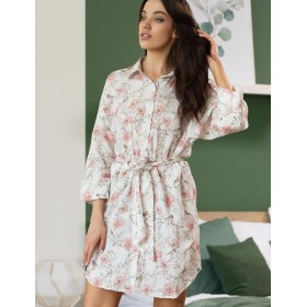 Хлопковая домашняя рубашка Mia-Amore VERBENA 5524, Цвет: мультицвет, Размеры: M